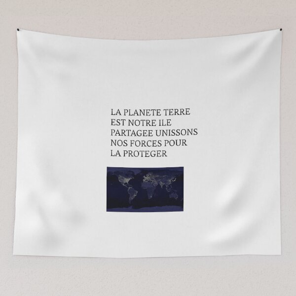 Item preview, T-Shirt planet earth is our shared island join forces to protect it designed and sold by Axel20.