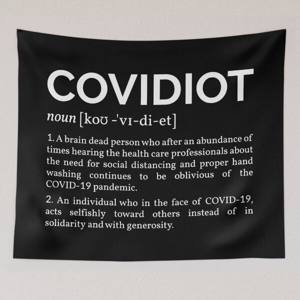Item preview, Covidiot Definition II designed and sold by Lemon Pepper.
