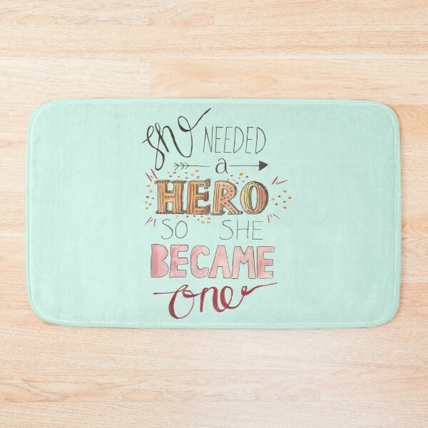 Item preview, She needed a hero designed and sold by lilliesandroses.