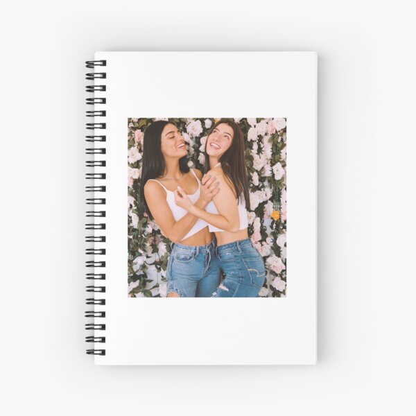 Charlie Damelio y Dixie Damelio Cuaderno de espiral
