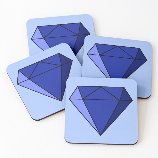 Item preview, Dark Blue Diamond Drawing designed and sold by lovebubbles5.