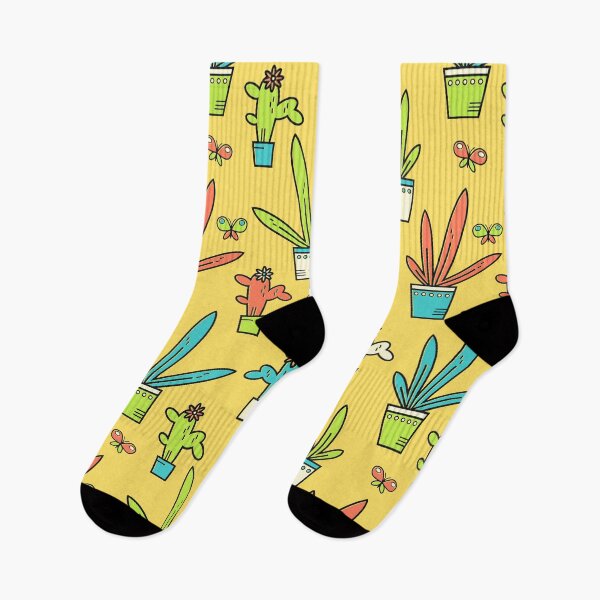 Item preview, Line simple houseplants. Succulent and grass. Pattern.  designed and sold by Dina Konovalova.