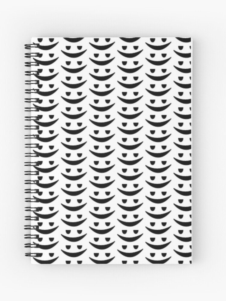Roblox Chill Face Spiral Notebook By Officalimelight Redbubble - roblox chill face caseskin for samsung galaxy by ivarkorr