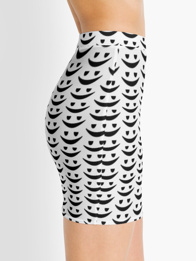Roblox Chill Face Mini Skirt By Officalimelight Redbubble - pink skirt roblox id