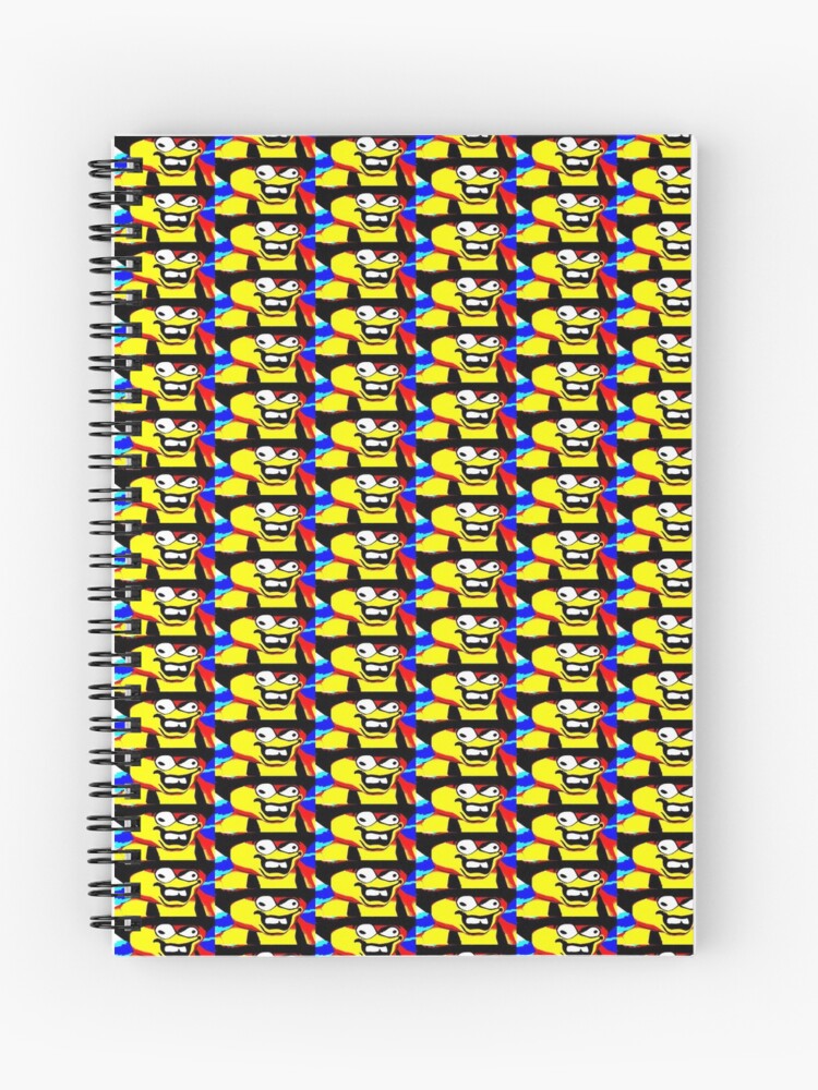 Cleetus Aka Flamingo Spiral Notebook By Officalimelight Redbubble - cleetus flamingo roblox skin color