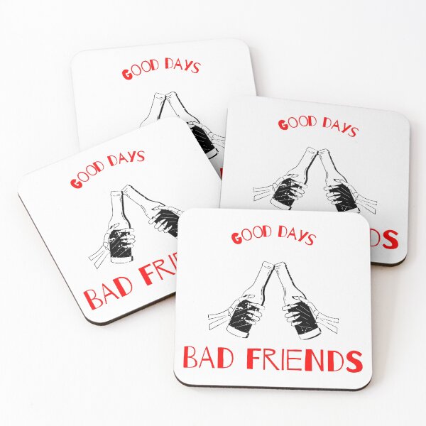 Item preview, Good day bad friends designed and sold by jee-jee2151.