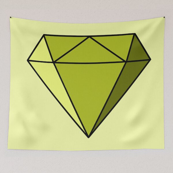 Item preview, Yellow Diamond Drawing designed and sold by lovebubbles5.