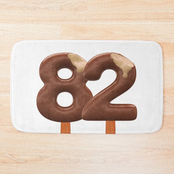Item preview, 82 Ice Cream Eighty Two Number 3d Chocolate designed and sold by HelloFromAja.