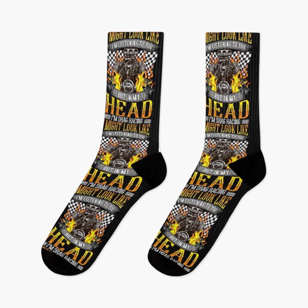 Item preview, Funny Drag Racing Car Race Lover Motorcycle Race Fan designed and sold by UniQueensShop.