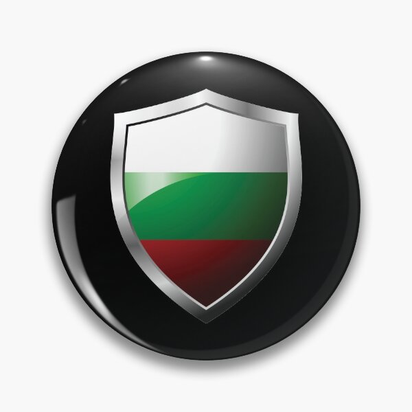 Item preview, Strong Bulgaria Flag Shield Country designed and sold by HelloFromAja.