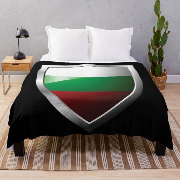 Item preview, Strong Bulgaria Flag Shield Country designed and sold by HelloFromAja.