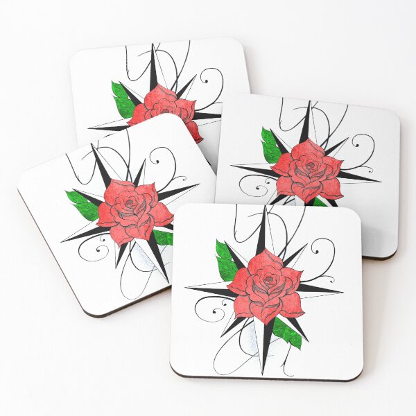 Item preview, Tattoo Style - Compass Rose designed and sold by alecoelho1.