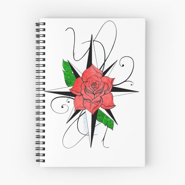 Item preview, Tattoo Style - Compass Rose designed and sold by alecoelho1.