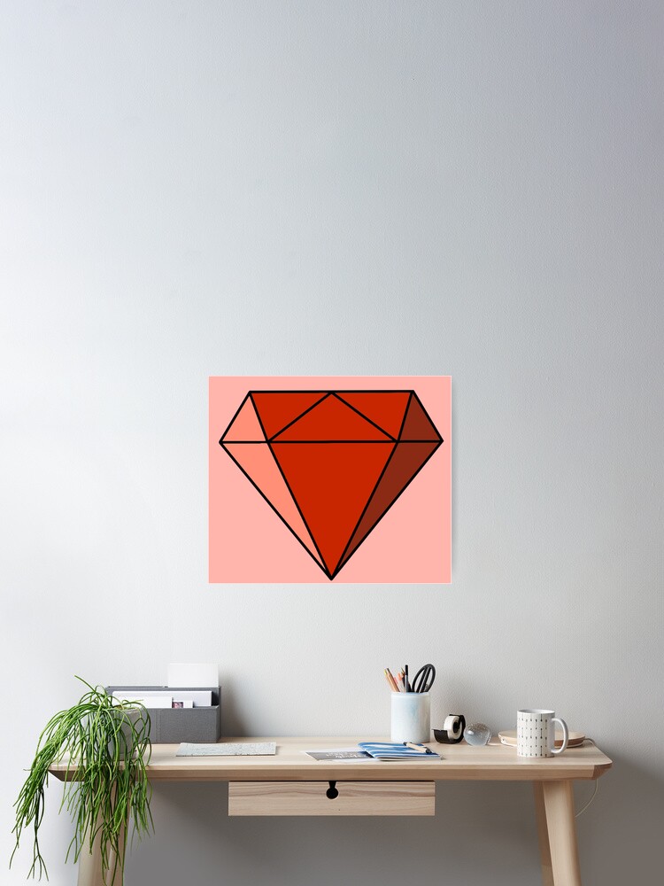 small red diamond