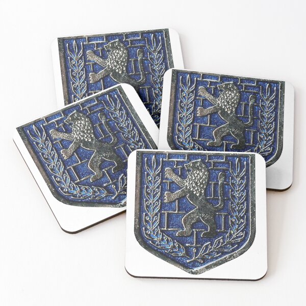 Item preview, Blue Relief Version of the Lion of Judah designed and sold by Nikki SpaceStuffPlus.