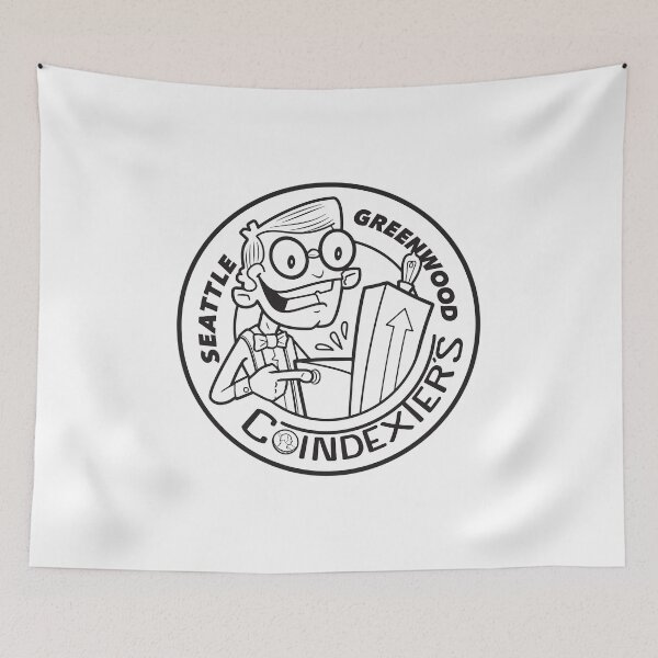 Item preview, Coindexter's Black and White Logo designed and sold by Coindexters.