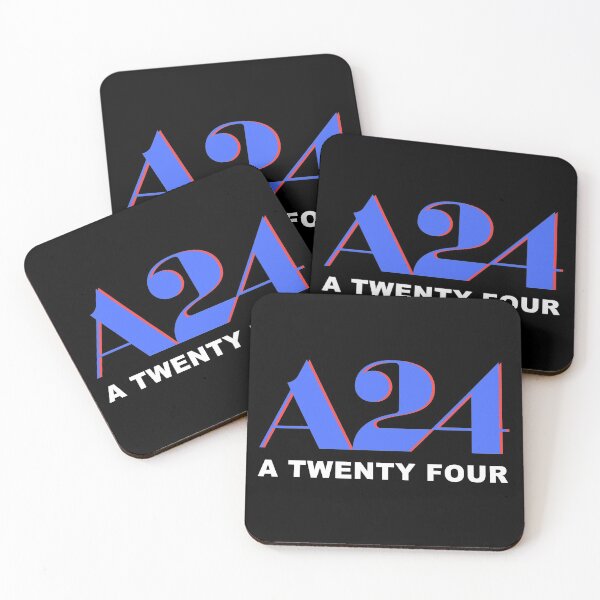 Item preview, A24 Blue and Red Logo with Text designed and sold by dkonishi.