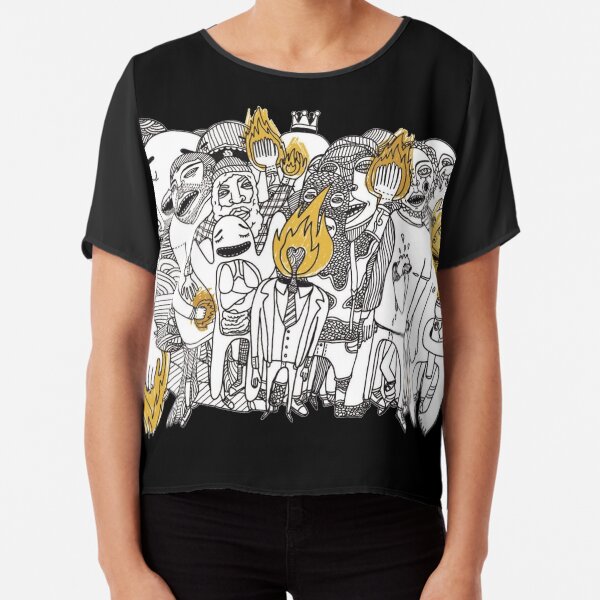 Foster The People Torches Chiffon Top