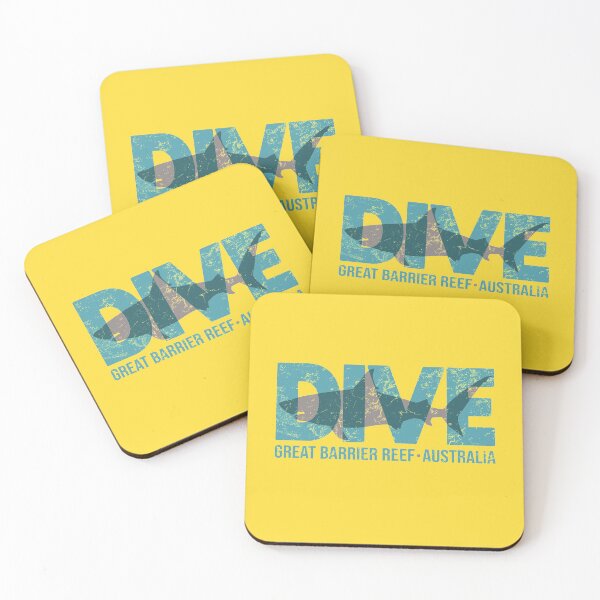 Item preview, SCUBA Australia Great Barrier Reef Diving Shark Dive designed and sold by IronEcho.