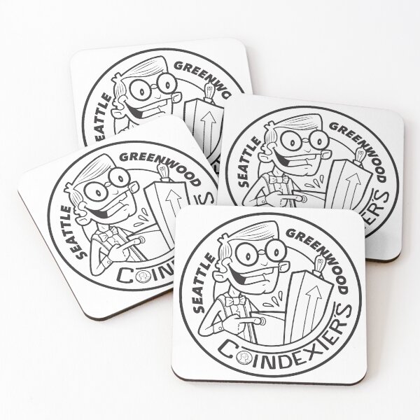 Item preview, Coindexter's Black and White Logo designed and sold by Coindexters.