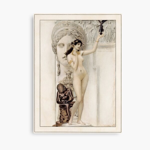 Item preview, Klimt's "Allegory of Sculpture" designed and sold by laurens-doodles.