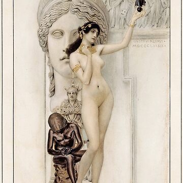 Aperçu de l'œuvre « Allégorie de la sculpture » de Klimt de laurens-doodles