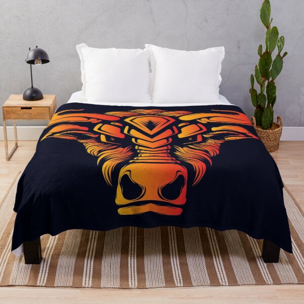 Item preview, Angry bull head artwork designed and sold by eskitus2020.