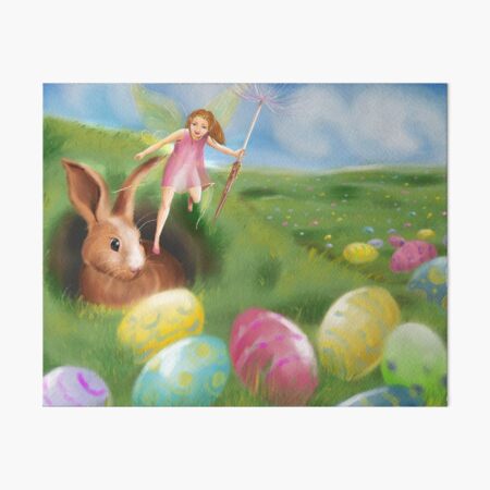 Item preview, Land Of Easter Eggs designed and sold by RainbowStudio.