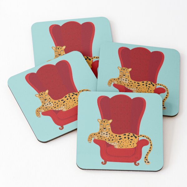 Item preview, Leopard in an armchair designed and sold by jordisabate.