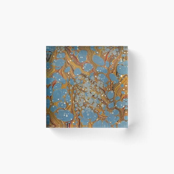 Item preview, Marbling paper. Produced in the early eighteenth century designed and sold by portokalis.