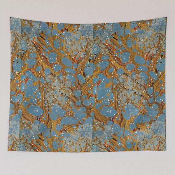 Item preview, Marbling paper. Produced in the early eighteenth century designed and sold by portokalis.
