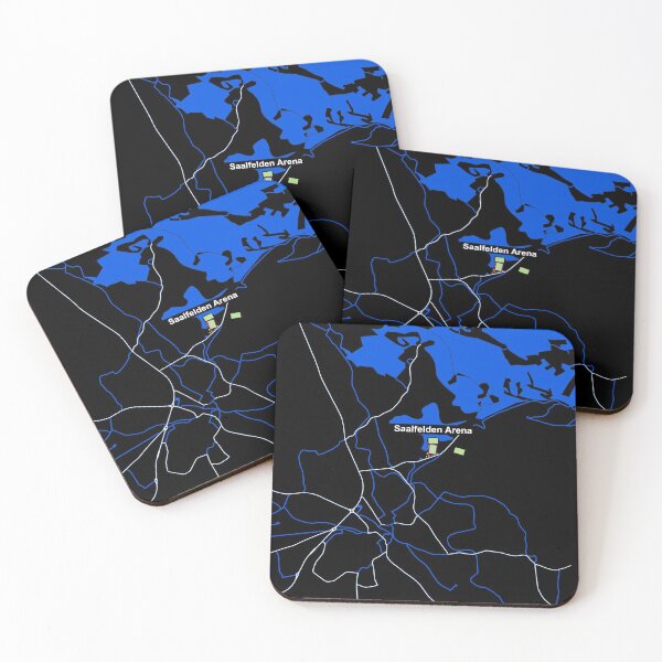 Item preview, FC Pinzgau Saalfelden - Saalfelden Arena Stadium Map by stadiamap designed and sold by stadiamap.