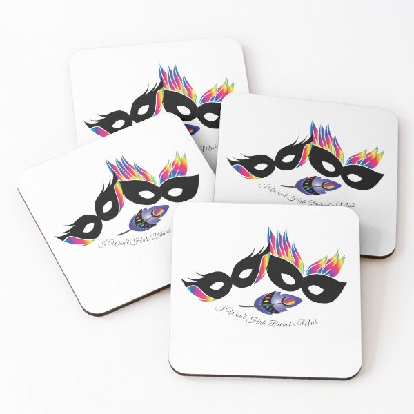 Item preview, I Won't Hide Behind a Mask designed and sold by Kavie1970.