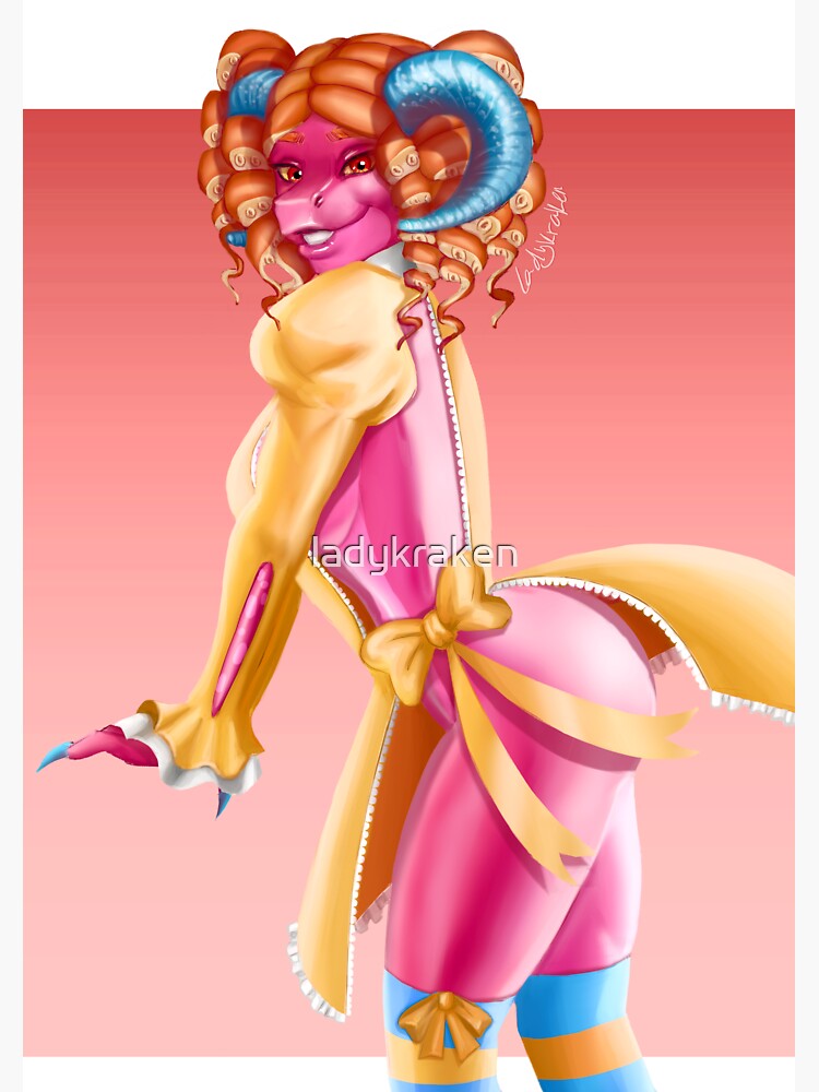 LadyKraken OC Reena Hilde Kraken Yellow Dress by ladykraken