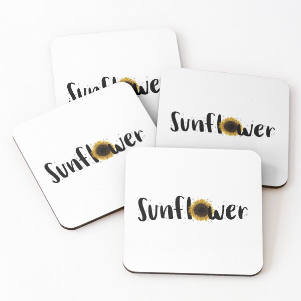 Item preview, Sunflower Calligraphy designed and sold by Basil Lime.