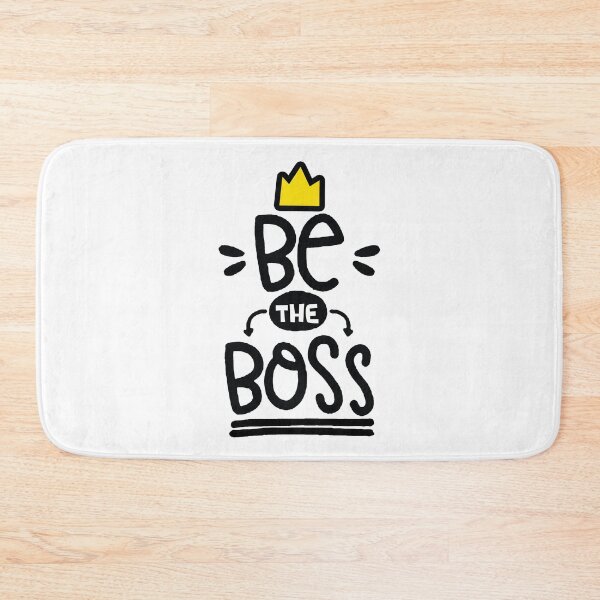 Item preview, Be the Boss - Black and yellow designed and sold by TamGustam.