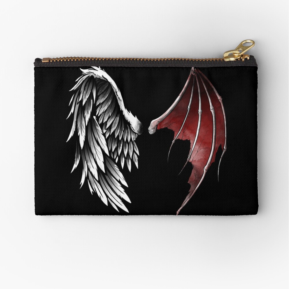 Lucifer wings Zipper Pouch
