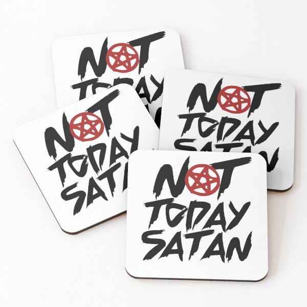 Item preview, NOT TODAY SATAN designed and sold by ThingsShop.
