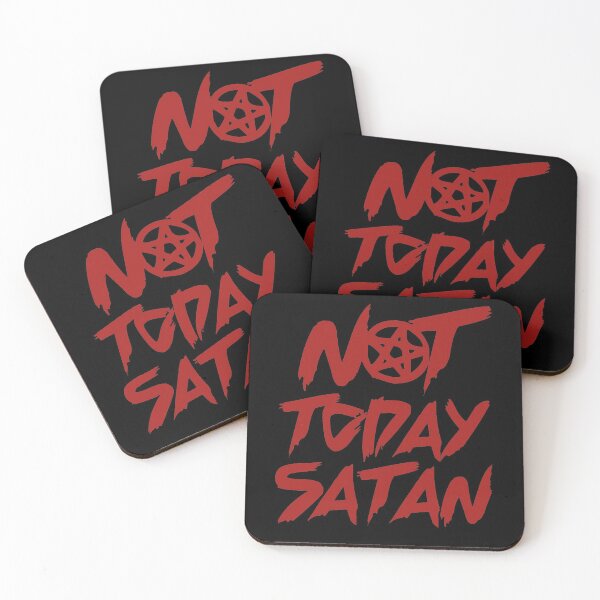 Item preview, NOT TODAY SATAN designed and sold by ThingsShop.