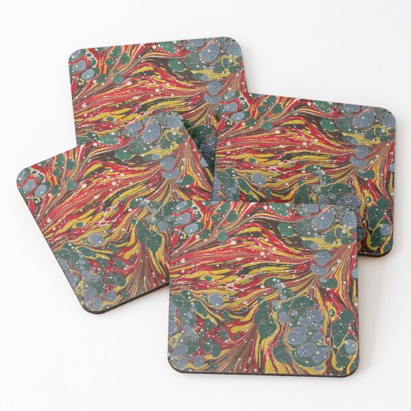 Item preview, Marbling paper. Produced in the early eighteenth century designed and sold by portokalis.