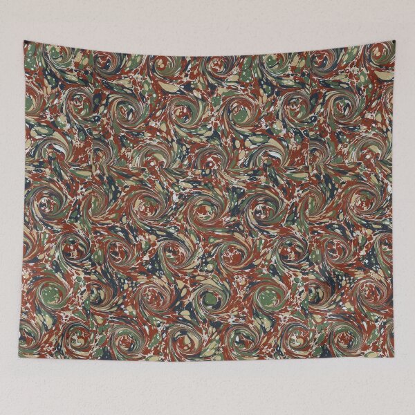 Item preview, Marbling paper. Produced in the early eighteenth century designed and sold by portokalis.
