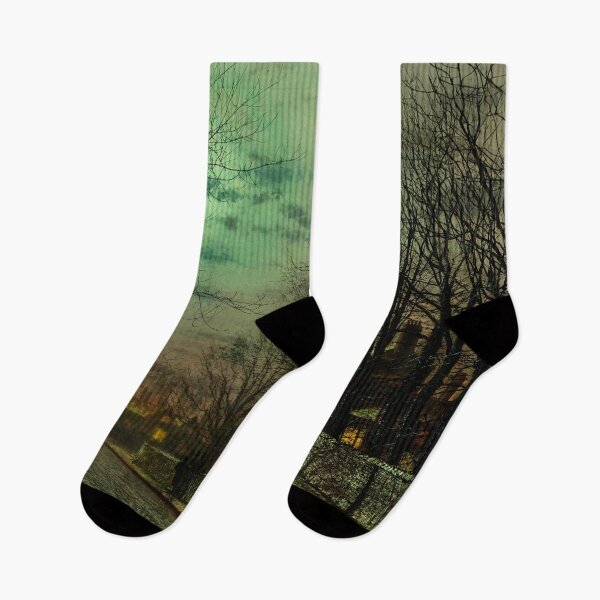 Item preview, A Wintry Moon-John Atkinson Grimshaw designed and sold by LexBauer.