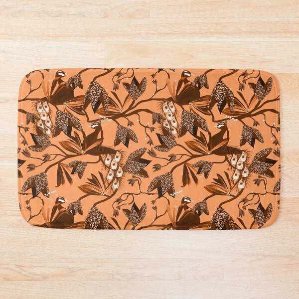 Item preview, Peacocks Territory Caramel designed and sold by Robin Jensen.