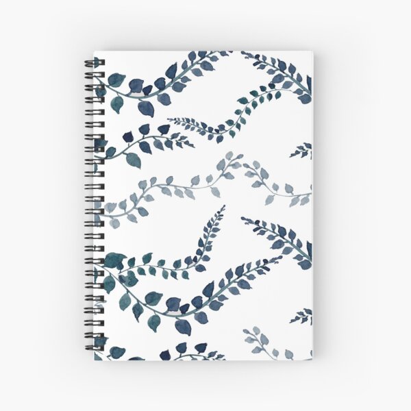 Blue Algae Spiral Notebook