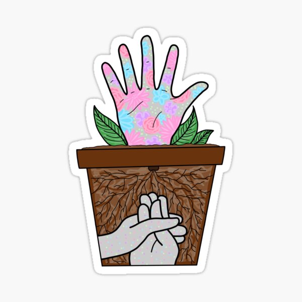 ASL grow Sticker