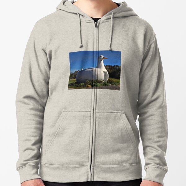 The Big Duck Zipped Hoodie
