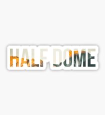 Half Dome Sticker