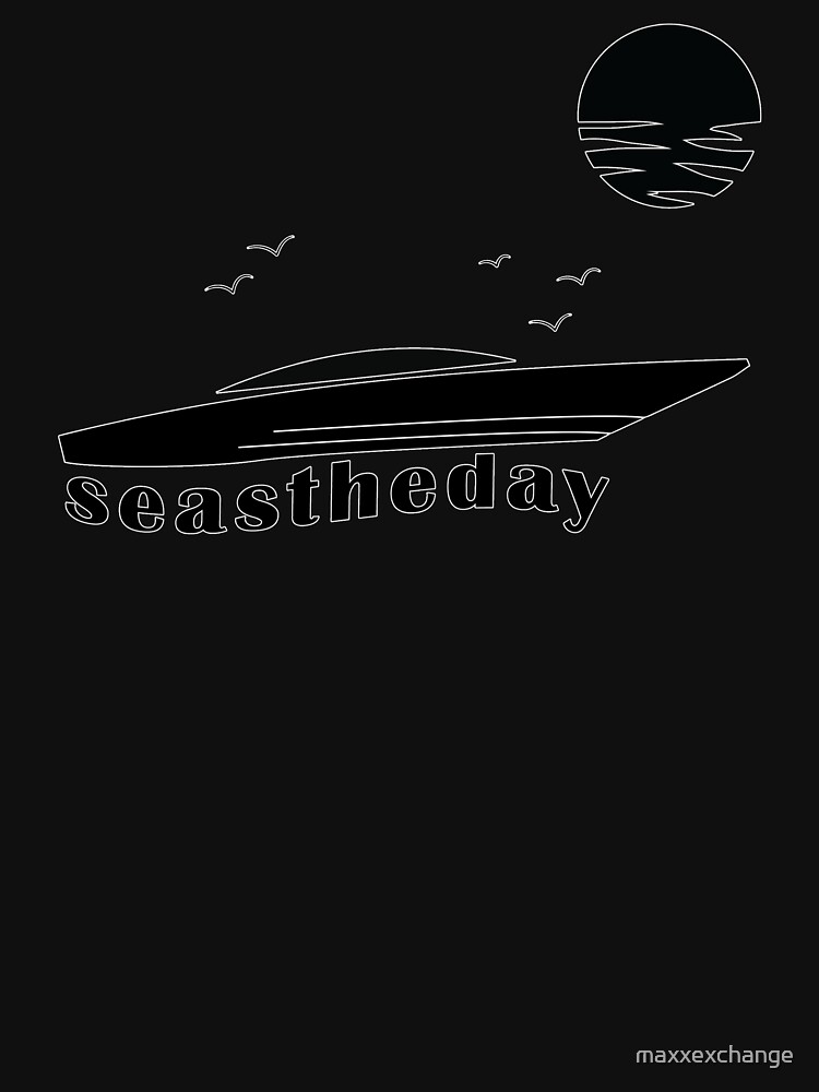 Seas the Day Maritime Speedboat Powerboat Skipper. by maxxexchange