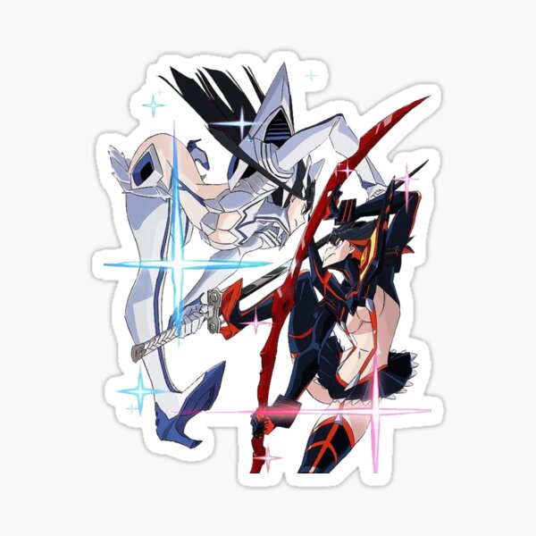Kiryuin vs Ryuko Sticker
