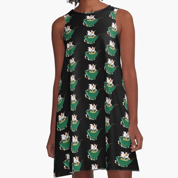 Ramenyan Version 2 A-Linien Kleid